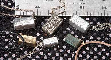 Athens Block Necklaces